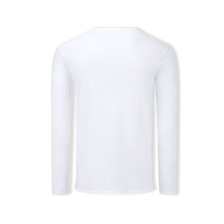 T-Shirt Long Sleeve Blanc Adulte - Iconic