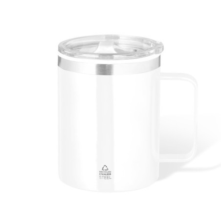 Tasse Thermique Éco-responsable et Pratique Suprax Personnalisée Matières : polypropylène (PP) Couleurs : noir objet promo petit