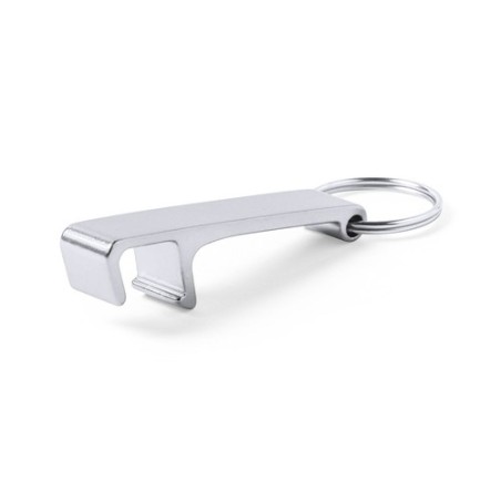 Porte-Clés Multifonction Personnalisé Éco-responsable Delfis Matières : aluminium Couleurs : argenté