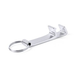 Porte-Clés Multifonction Personnalisé Éco-responsable Delfis Matières : aluminium Couleurs : argenté marquage laser ultra précis