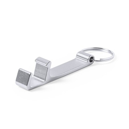 Porte-Clés Multifonction Personnalisé Éco-responsable Delfis Matières : aluminium Couleurs : argenté livraison express 24h 48h