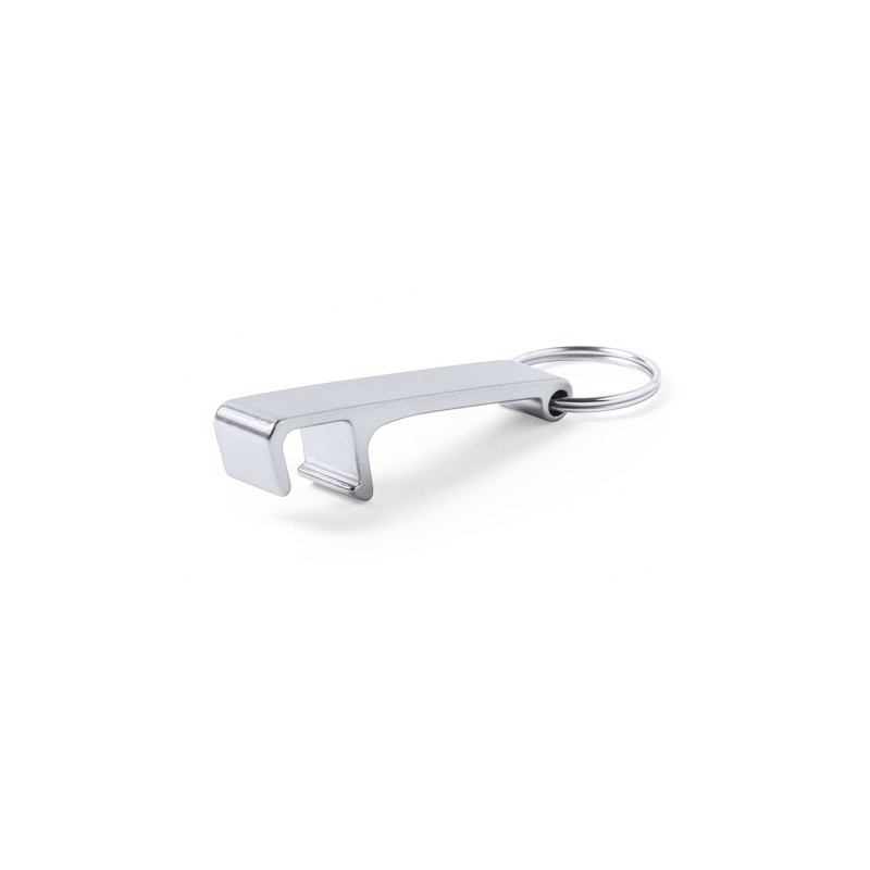 Porte-Clés Multifonction Personnalisé Éco-responsable Delfis Matières : aluminium Couleurs : argenté objet promotionnel éco-resp