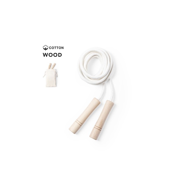 Corde à Sauter Personnalisée Économique Panky - Sport & Bien-être Matières : bois