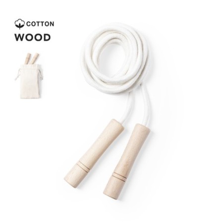 Corde à Sauter Personnalisée Économique Panky - Sport & Bien-être Matières : bois