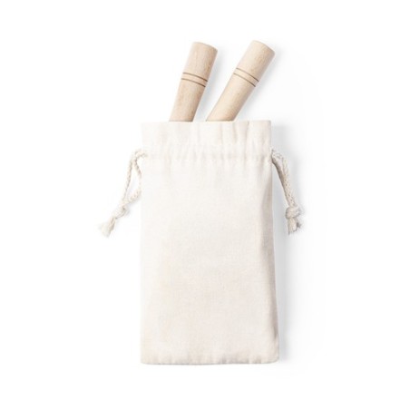 Corde à Sauter Personnalisée Économique Panky - Sport & Bien-être Matières : bois marquage laser ultra précis