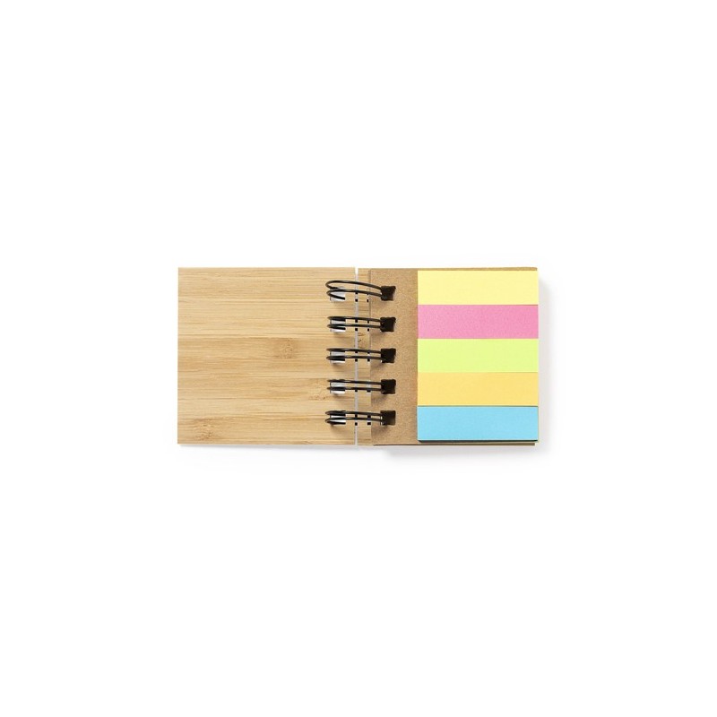 Bloc Notes Personnalisé Éco-responsable - Objets Publicitaires Feros Matières : bambou personnalisable avec votre logo