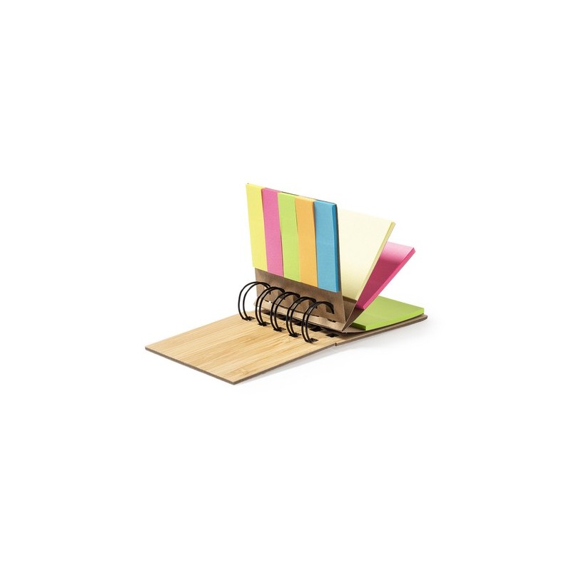 Bloc Notes Personnalisé Éco-responsable - Objets Publicitaires Feros Matières : bambou goodies publicitaire événementiel
