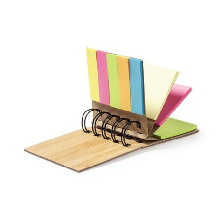 Bloc Notes Personnalisé Éco-responsable - Objets Publicitaires Feros Matières : bambou goodies publicitaire événementiel
