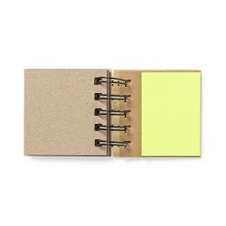 Bloc Notes Personnalisé Éco-responsable - Objets Publicitaires Feros Matières : bambou livraison express 24h 48h
