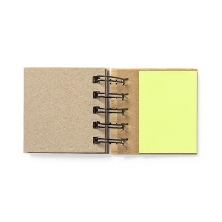 Bloc Notes Personnalisé Éco-responsable - Objets Publicitaires Feros Matières : bambou livraison express 24h 48h