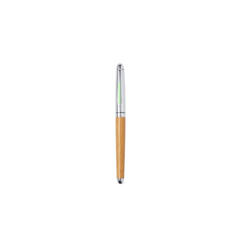 Stylo et Roller Éco-responsables Personnalisés Pas Cher - Set Notium Matières : bambou objet promo petit budget