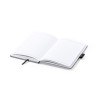 Bloc Notes Éco-responsable et Pratique Personnalisé Chargeur Bein Matières : PET recyclé Couleurs : gris marquage laser ultra pr