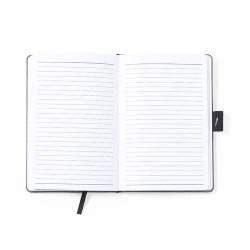 Bloc Notes Éco-responsable et Pratique Personnalisé Chargeur Bein Matières : PET recyclé Couleurs : gris livraison express 24h 4