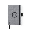 Bloc Notes Éco-responsable et Pratique Personnalisé Chargeur Bein Matières : PET recyclé Couleurs : gris objet promotionnel éco-