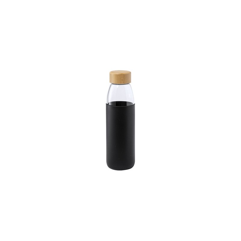 Gourde Éco-responsable Personnalisable Teltox Matières : bambou Couleurs : blanc objet publicitaire robuste