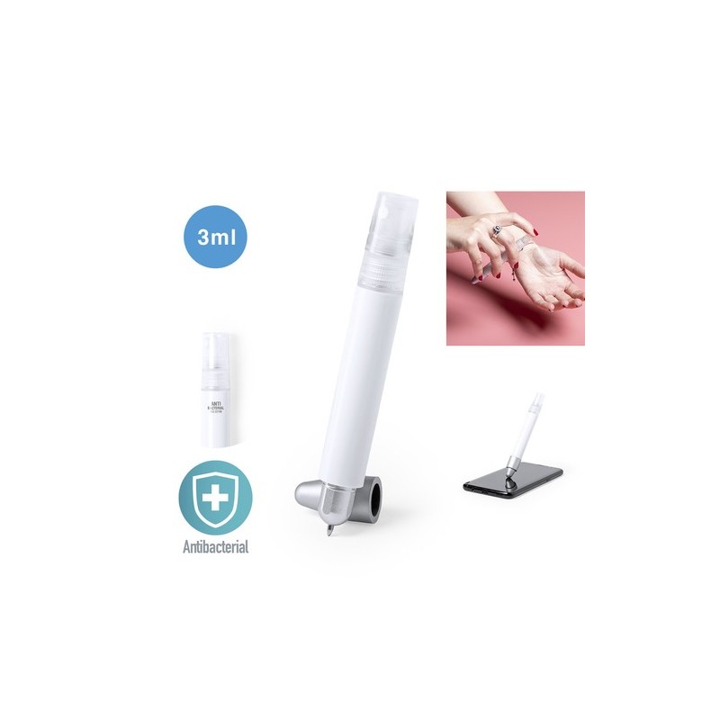 Stylet Multifonction Antibactérien Pratique pour Hygiène - Fruk Couleurs : blanc personnalisable avec votre logo