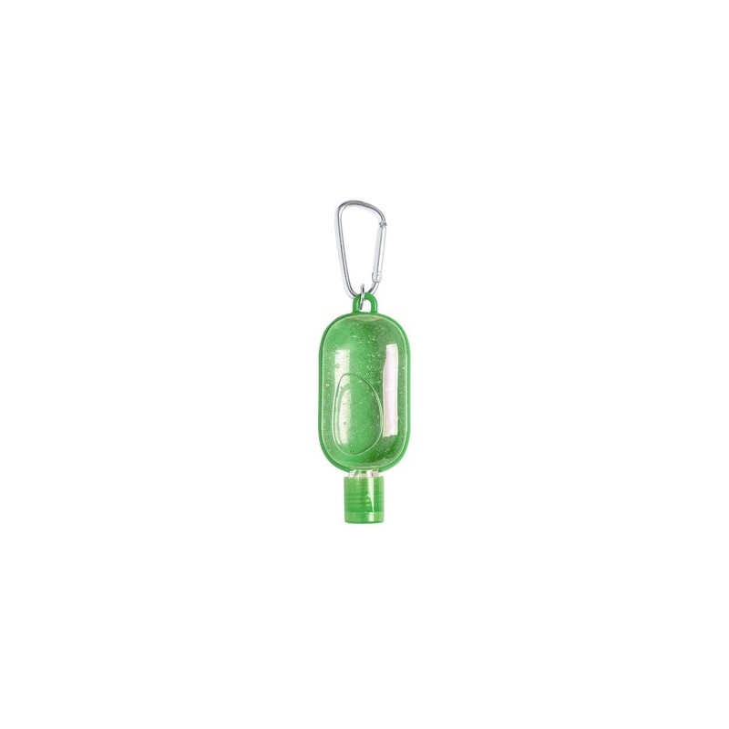 Gel Hydroalcoolique Pratique Sécuritaire Personnalisé Trikel Couleurs : vert cadeau entreprise pas cher