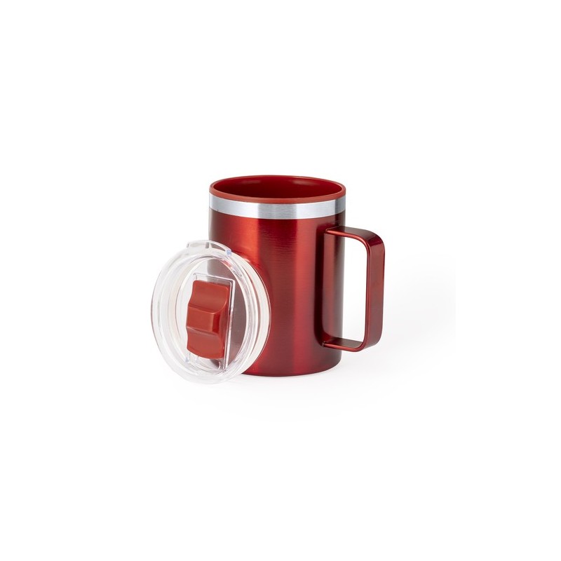 Tasse Thermique Éco-responsable et Pratique Suprax Personnalisée Matières : polypropylène (PP) Couleurs : bleu marquage couleur 