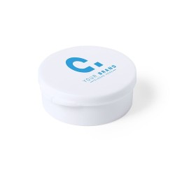 Paille Antibactérienne Personnalisée Pratique pour Bar - Ladix Matières : silicone Couleurs : blanc cadeau entreprise pas cher
