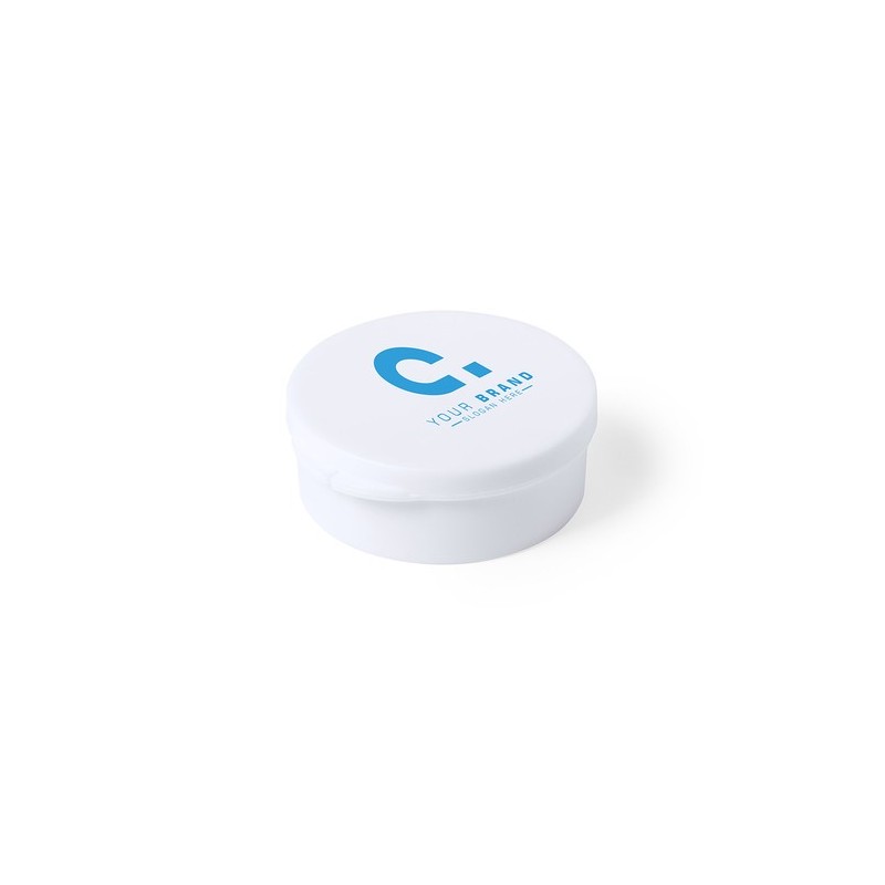 Paille Antibactérienne Personnalisée Pratique pour Bar - Ladix Matières : silicone Couleurs : blanc cadeau entreprise pas cher