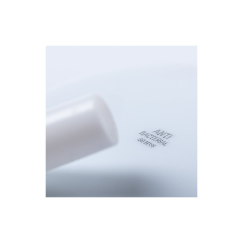 Paille Antibactérienne Personnalisée Pratique pour Bar - Ladix Matières : silicone Couleurs : blanc livraison express 24h 48h