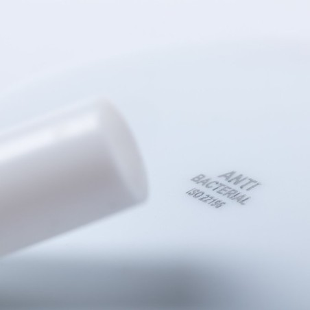 Paille Antibactérienne Personnalisée Pratique pour Bar - Ladix Matières : silicone Couleurs : blanc livraison express 24h 48h