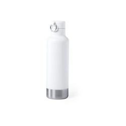 Gourde en Inox Personnalisable Pernal Matières : acier inoxydable Couleurs : blanc