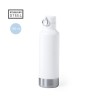Gourde en Inox Personnalisable Pernal Matières : acier inoxydable Couleurs : blanc goodies publicitaire événementiel