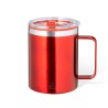 Tasse Thermique Éco-responsable et Pratique Suprax Personnalisée Matières : polypropylène (PP) Couleurs : rouge cadeau entrepris