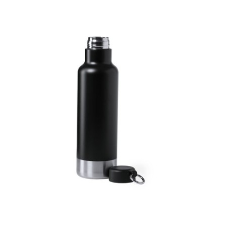 Gourde en Inox Personnalisable Pernal Matières : acier inoxydable Couleurs : blanc marquage laser ultra précis