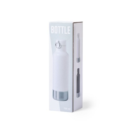 Gourde en Inox Personnalisable Pernal Matières : acier inoxydable Couleurs : blanc cadeau client original