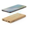 Power Bank Éco-responsable Sans Fil Personnalisé Pas Cher - Kalery Matières : bambou marquage laser ultra précis