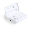 Écouteurs Bluetooth Intra-Muraux Personnalisés Éco-responsables Protex à Prix Abordable Couleurs : blanc impression haute défini