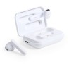 Écouteurs Bluetooth Intra-Muraux Personnalisés Éco-responsables Protex à Prix Abordable Couleurs : blanc objet promotionnel éco-