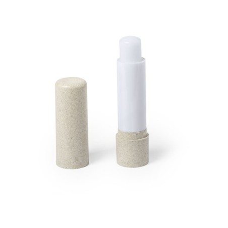 Baume à Lèvres Éco-responsable et Personnalisé pas cher - Fledar Matières : fibre de bambou Couleurs : naturel marquage laser ul