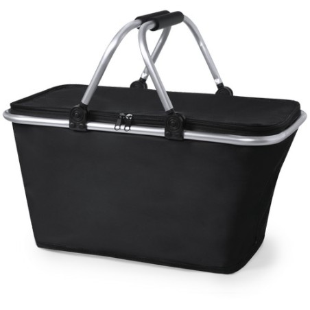 Sac thermique isotherme et pratique personnalisé - Yonner Matières : polyester Couleurs : noir impression haute définition