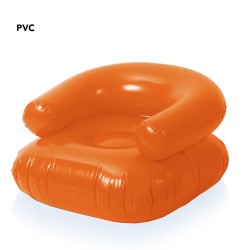 Fauteuil Gonflable Personnalisé Confort à la Plage - Reset Matières : PVC Couleurs : bleu 2