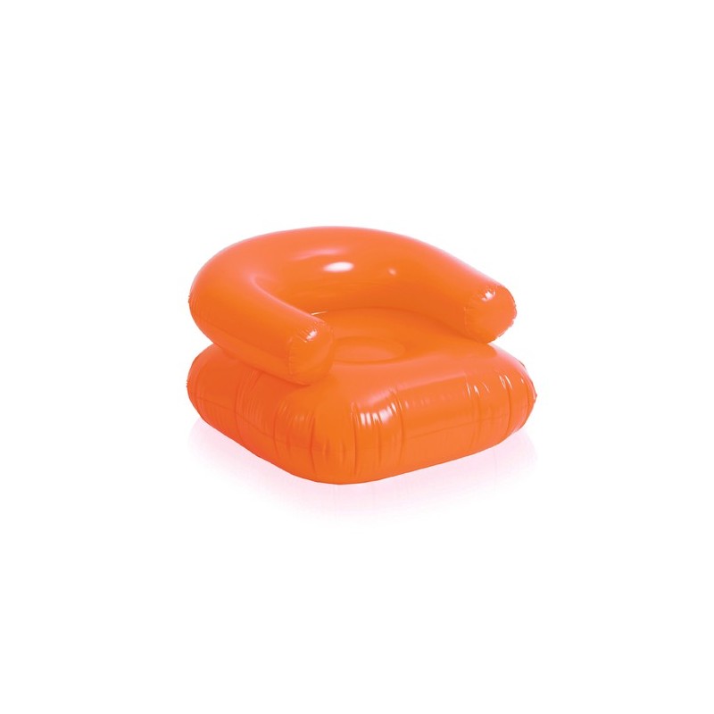 Fauteuil Gonflable Personnalisé Confort à la Plage - Reset Matières : PVC Couleurs : blanc cadeau client original