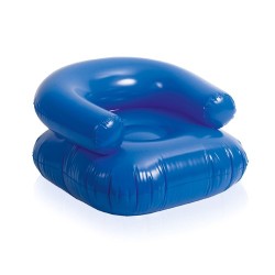 Fauteuil Gonflable Personnalisé Confort à la Plage - Reset Matières : PVC Couleurs : blanc cadeau entreprise pas cher