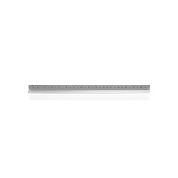 Règle personnalisée de précision pas chère pour bureau - Thirty Matières : aluminium 2