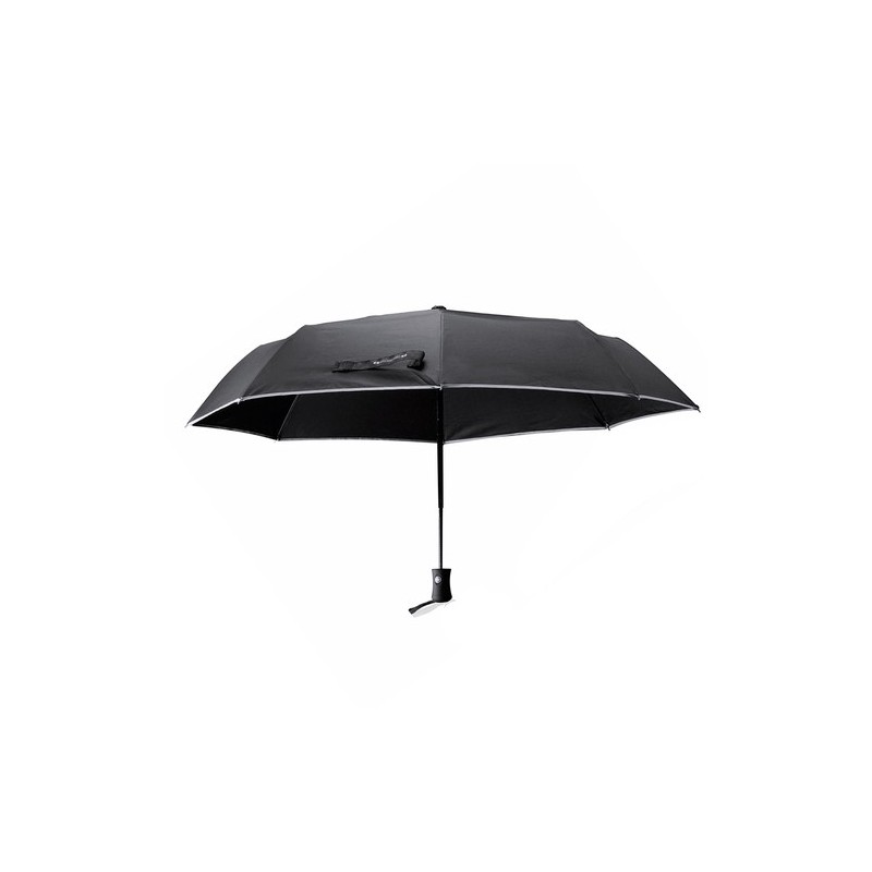 Parapluie Personnalisé Pratique Élégant pas cher Telfox Matières : pongée Couleurs : noir
