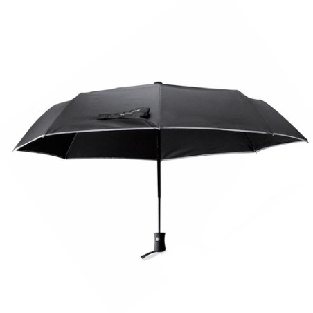 Parapluie Personnalisé Pratique Élégant pas cher Telfox Matières : pongée Couleurs : noir