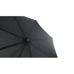 Parapluie Personnalisé Pratique Élégant pas cher Telfox Matières : pongée Couleurs : noir impression haute définition
