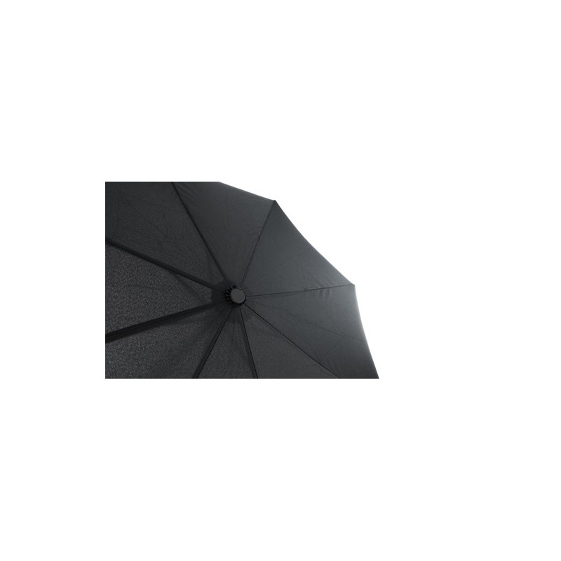 Parapluie Personnalisé Pratique Élégant pas cher Telfox Matières : pongée Couleurs : noir impression haute définition