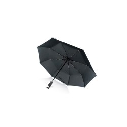 Parapluie Personnalisé Pratique Élégant pas cher Telfox Matières : pongée Couleurs : noir marquage laser ultra précis
