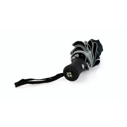 Parapluie Personnalisé Pratique Élégant pas cher Telfox Matières : pongée Couleurs : noir livraison express 24h 48h
