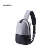 Bandoulière Pratique Personnalisée Sac à Dos USB Versox Matières : polyester Couleurs : gris personnalisable avec votre logo
