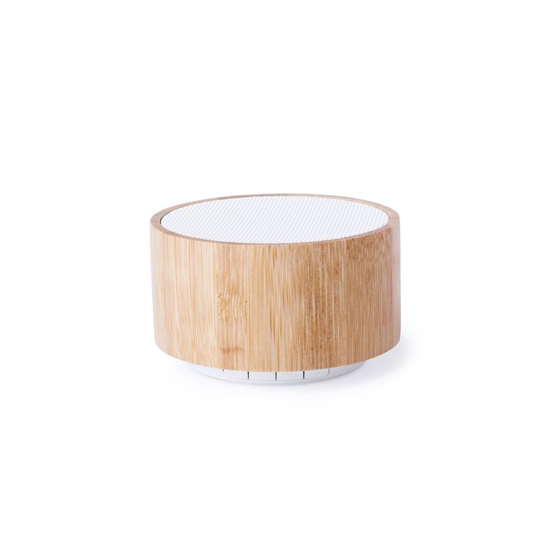 Haut-Parleur Éco-responsable de Qualité avec Design - Denzel Matières : bambou personnalisable avec votre logo
