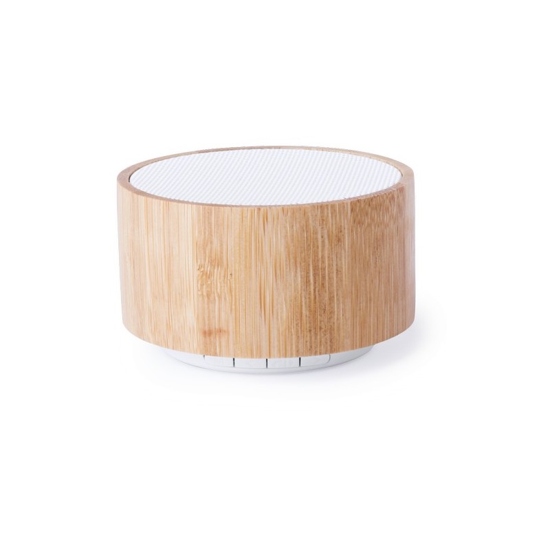 Haut-Parleur Éco-responsable de Qualité avec Design - Denzel Matières : bambou objet promotionnel éco-responsable
