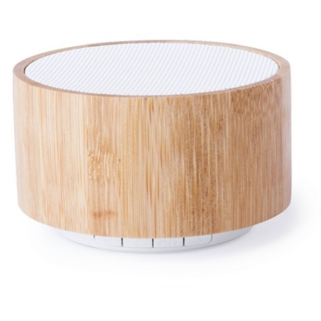Haut-Parleur Éco-responsable de Qualité avec Design - Denzel Matières : bambou objet promotionnel éco-responsable